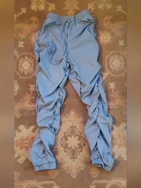 Ruched Drawstring Jogger Pants